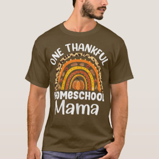 T-shirt Femme mignonne Un remerciant homeschool mama autom