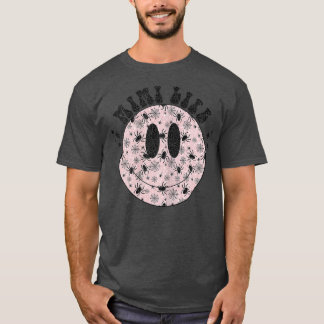 T-shirt Femme Mimi Vie Fantôme Visage Éffrayant, Halloween