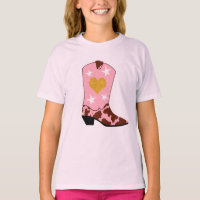 Femme moderne Pink Cowgirl Western Boot Girl