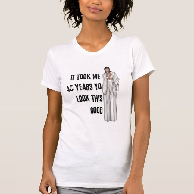 T-shirt femme modifiable moderne (Devant)