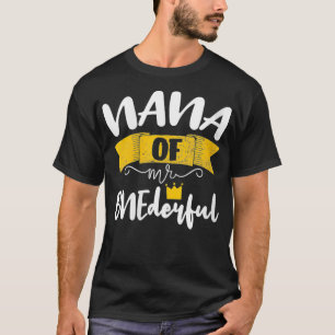 T-shirt Femme Nana de Mr Onederful 1st Party Matching Fam