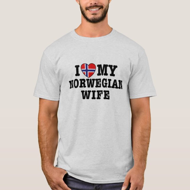 T-shirt Femme norvégienne (Devant)