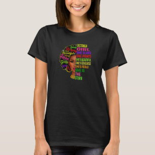 T-shirt Femme Octobre Fille Elle Slay & Prays Anniversaire