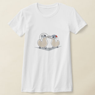 T-shirt femme Oiseau de l'amour de la Sterne arcti