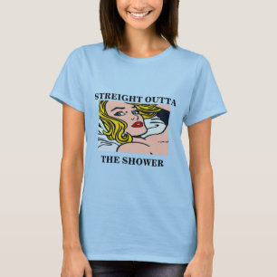 T-shirt Femme Outta Shower
