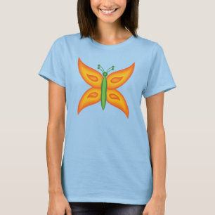 T-Shirt Femme Papillon Alien
