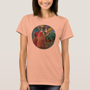T-shirt Femme Papillon Capricieuse Gémeaux Gothique Classi