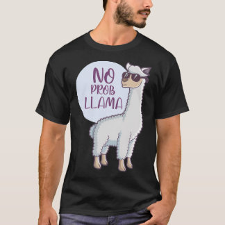 T-shirt Femme Pas De Drama Llama Drôle Lama