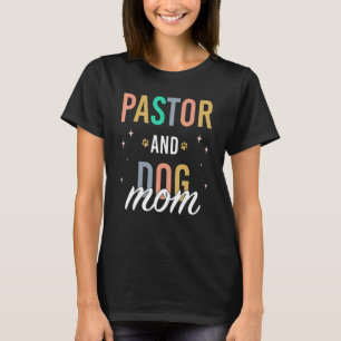 T-shirt Femme Pasteur Et Maman De Chien