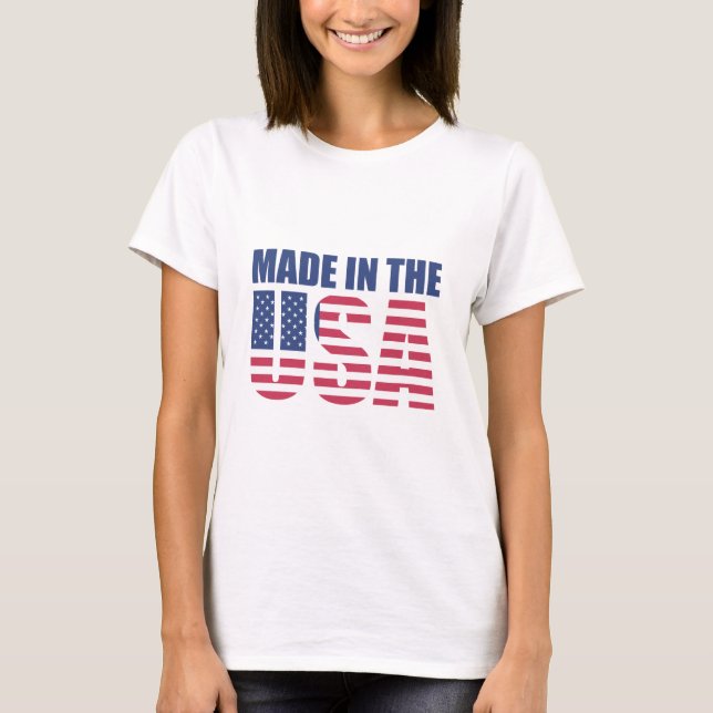 T-shirt Femme patriotique (Devant)