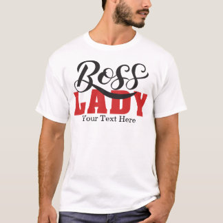T-shirt Femme Patron - Conception de Femme Forte et Confia
