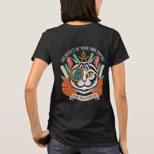 T-shirt Femme Patron - Planifier Construire Conquérir Trad