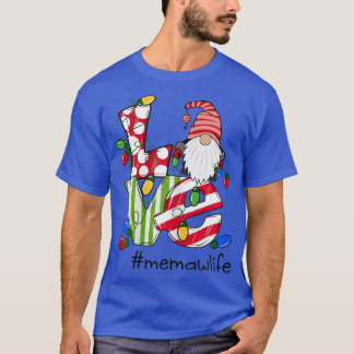 T-shirt Femme Personnalisée Amour Mémawlife Candy Gnome Ch