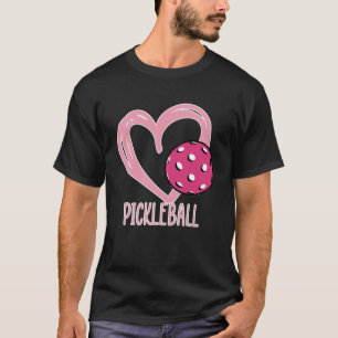 T-shirt Femme Pickleball Girls Who Love to Play Picklebal