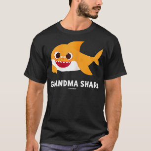T-shirt Femme Pinkfong grand-mère requin officiel 