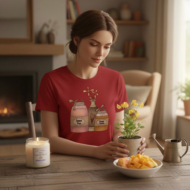 T-shirt femme pois doux (Créateur téléchargé)