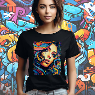 T-shirt Femme Pop Art