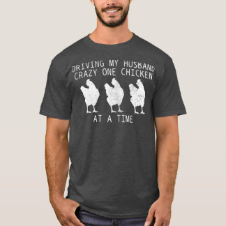 T-shirt Femme Poulet Maman Fantastique Fou Poulet Dame