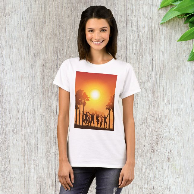 T-shirt femme pour la fête d'été (Créateur téléchargé)