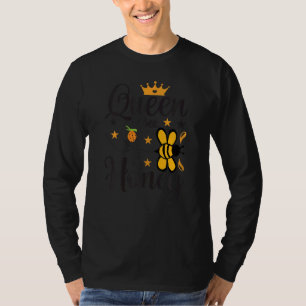 T-shirt Femme Queen Bee Black Girl Magic Melanin Femmes Af