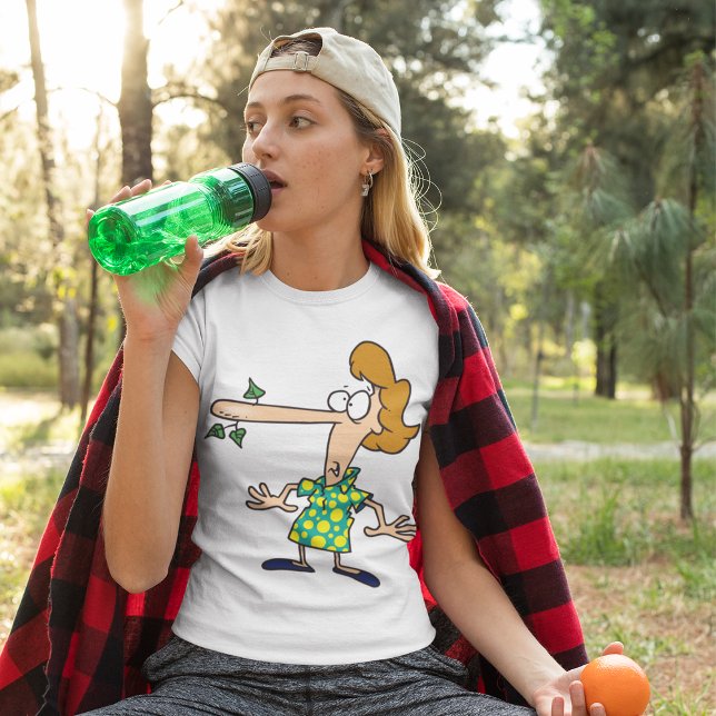 T-shirt Femme Qui A Dit Mensonges (Créateur téléchargé)