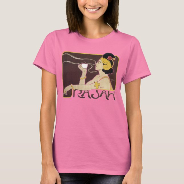T-shirt femme "RAJAH CAFÉ" (Devant)