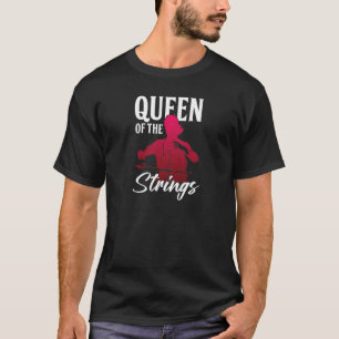 T-shirt Femme Reine Des Chaînes Cello Player Cellist Music