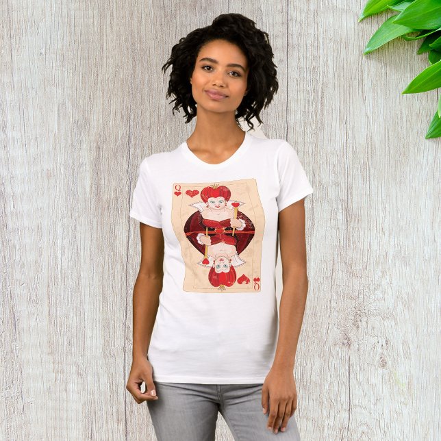 T-shirt femme Reine des coeurs (Créateur téléchargé)
