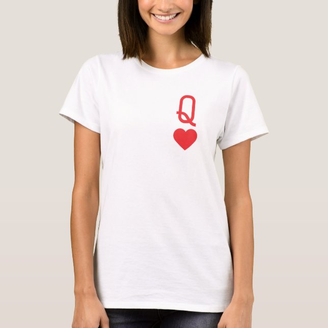 T-shirt femme Reine des Coeurs (Devant)