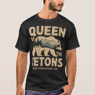 T-shirt Femme Reine Des Tétons Grizzly 399 Amateurs D'Ours