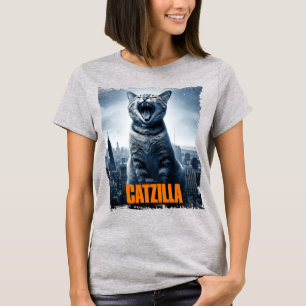 T-shirt Femme Relaxée Catzilla