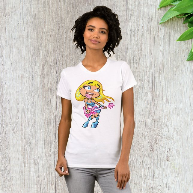 T-shirt femme rock (Créateur téléchargé)