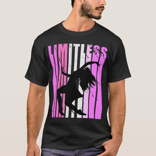 T-shirt Femme rose Limitless Dance Anniversaire Inspiratio (Devant)
