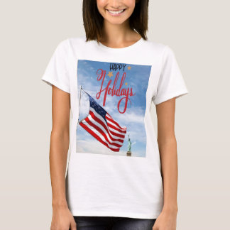 T-SHIRT FEMME’S USA SHIRT HEUREUX NOUVEL AN