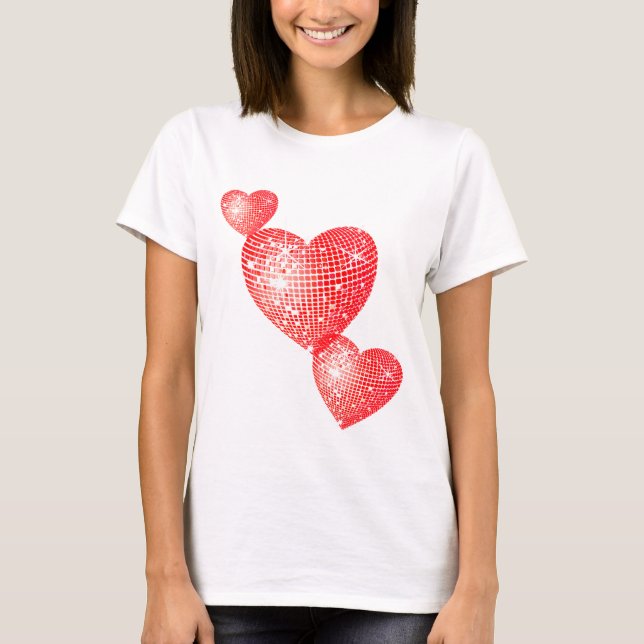 T-shirt femme Saint-Valentin Heart (Devant)