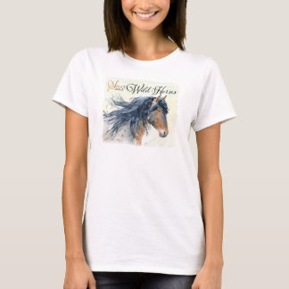 T-shirt femme Save our Wild Horses