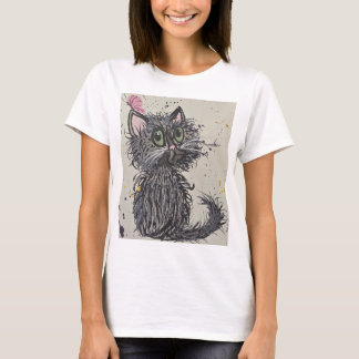 T-shirt femme Scary Cat