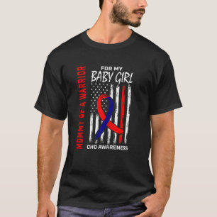 T-shirt Femme Sensibilisation à l'AVC Maman maman d'un gue