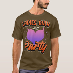 T-shirt Femme seulement Bachelorette équipe de fête