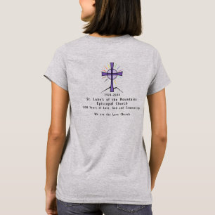 T-shirt Femme Slim Fit Logo Centennial - Français