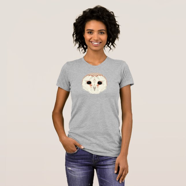 T-shirt Femme Slim Owl (Devant entier)