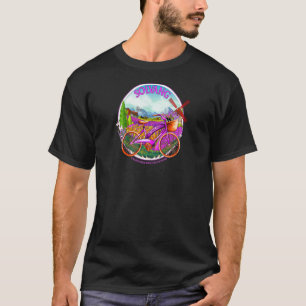 T-shirt Femme Solvang California Village Danois Vin Tast