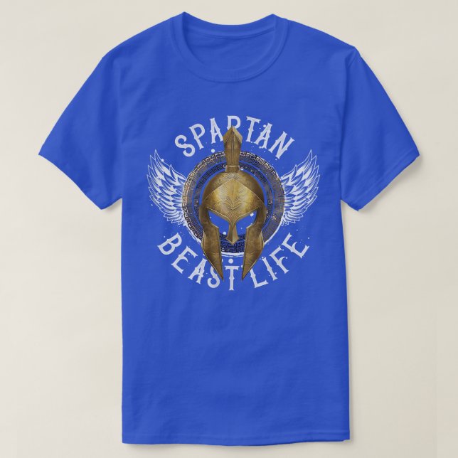 T-shirt Femme Spartan Beast Life Sparta Entraînement Gym G (Design devant)