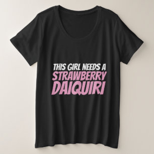 T-SHIRT FEMME STRAWBERRY DAIQUIRI