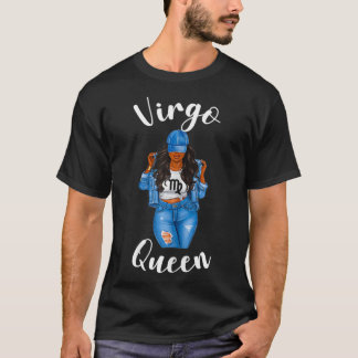 T-shirt Femme Streetwise Virgo Queen African American Bla