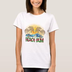 T-shirt Femme Summer Bum Beach