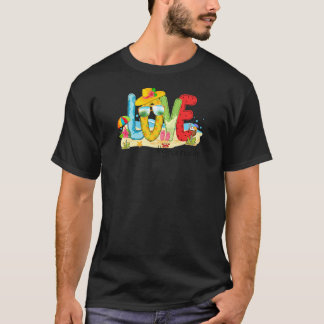 T-shirt Femme Summer Love Grannalife Granna Love Beach Va