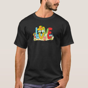 T-shirt Femme Summer Love Nanalife Nana Love Beach Vacati
