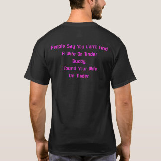 T-shirt Femme sur Tinder