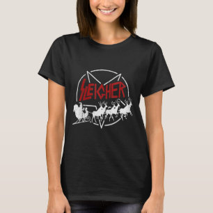 T-shirt Femme surdimensionnée Vilain Chandail de Noël Vint